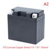 12V Multiple Sizes Plastic Protective Cover Motorcycle Start Lithium Battery Embedded Plastic Protective Cover