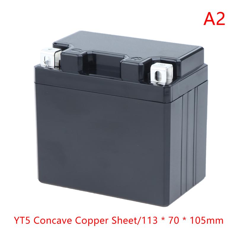 12V Multiple Sizes Plastic Protective Cover Motorcycle Start Lithium Battery Embedded Plastic Protective Cover