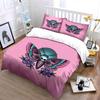 Butterfly Skull Art Decor Soft Comfortable Duvet Cover Bedding Set Included 1*Duvet Cover & 2*Pillowcases, Gift