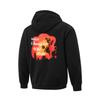 Li Ning Basketball Series Letter Print Hooded Breathable Soft Versatile Loose Sweatshirt Men Sweatshirt AWDVH93-3