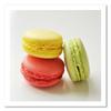 Canvas print, Tasty macarons