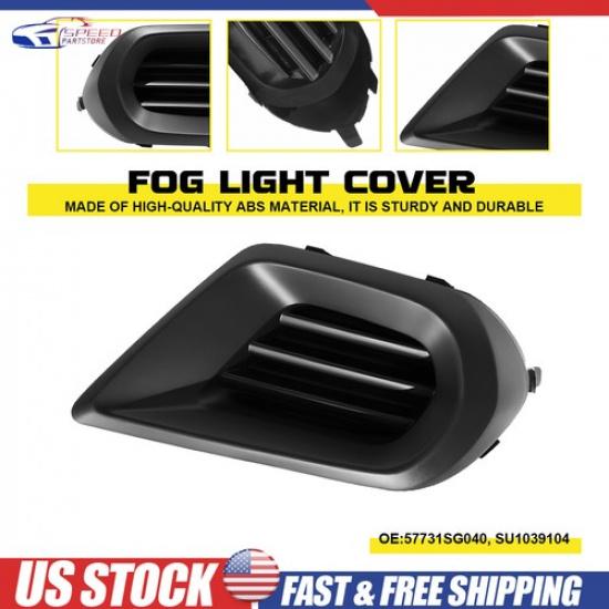 

Fog Light Cover For 2014-16 Subaru Forester Front Right Passenger Side SU1039104