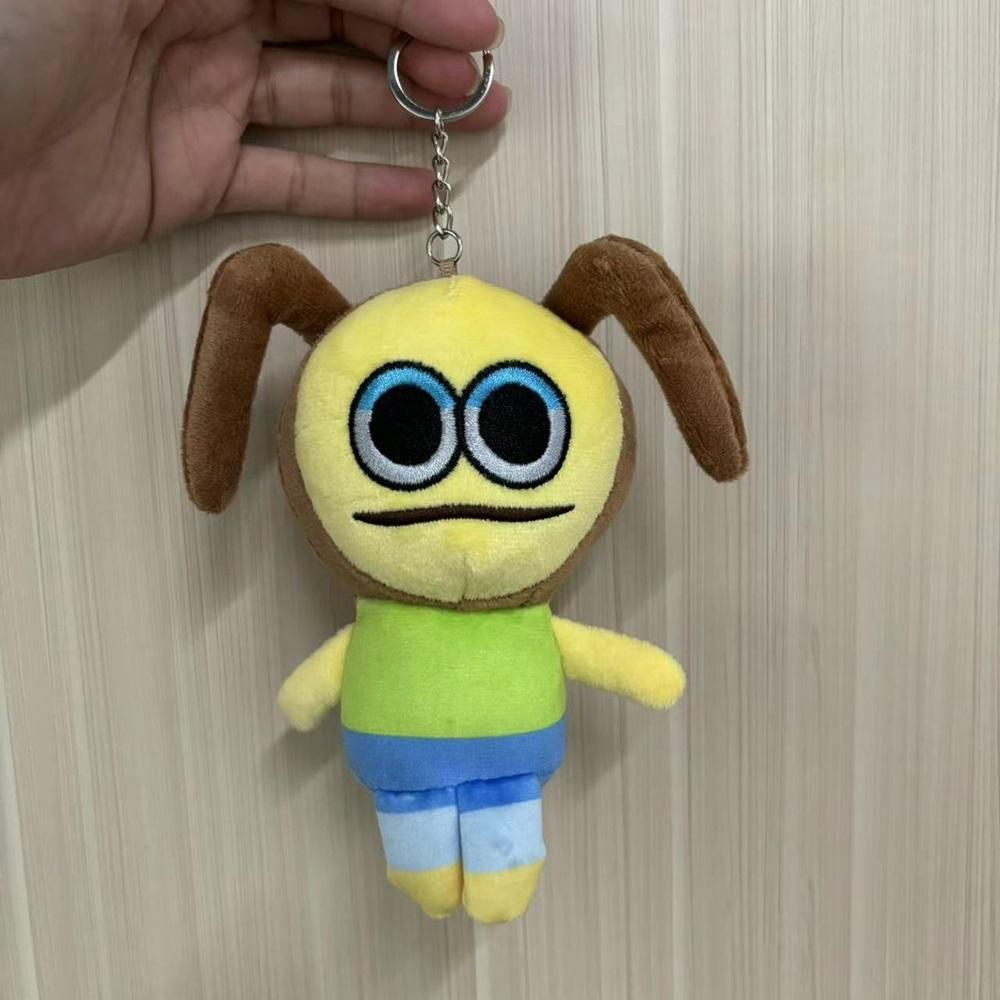 15cm Plüsch Schlüsselanhänger süße Cartoon Anime Puppe Pendent Dekor Kissen für Kind Geburtstagsgeschenk