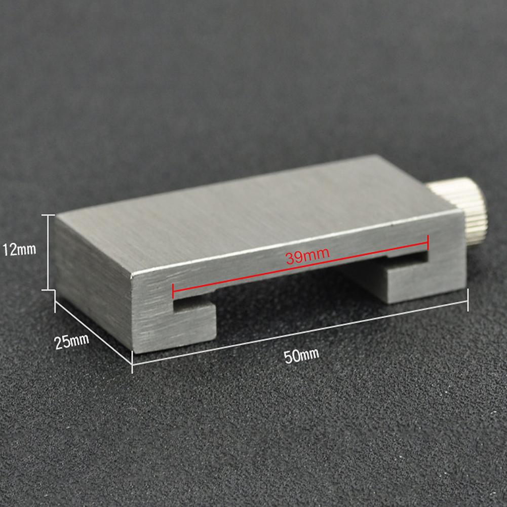 Woodworking Line Drawing Marking Gauge Carbon Steel Ruler Limiter Locator Block