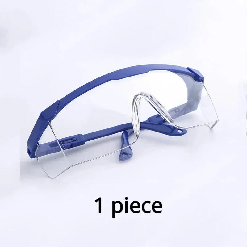 2Pcs Anti-Splash Work Safety Glasses Eye Protecting Lab Goggles Protective Industrial Wind Dust Proof Goggles Cycling Glasses