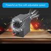 High Speed 16000RPM Barbecue Fan With Type C 5V3A & DC5.5x2.1mm12V2A Input Use for Outdoor Cooking Charcoal Grill