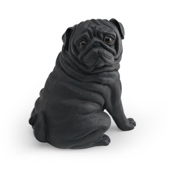 Simulated Dog Model PVC Pug Schnauzer Poodle Labrador Cocker Spaniel Figurine Statue Sculpture Decoration Ornament Educational Animal Toy