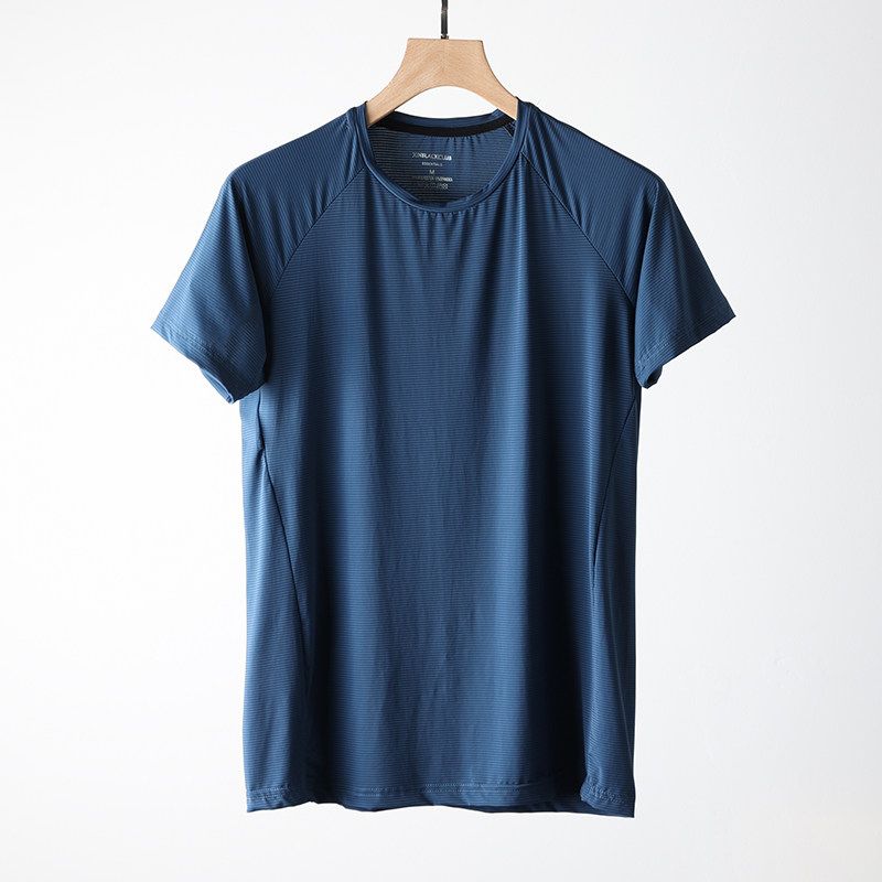 Tail Single Men's Cut Label Sports Ice Silk Quick-Drying Ice Feeling T-Shirt Men's Breathable Short Sleeve Export Original Single Half Sleeve Tops