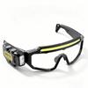 Waterproof Headlight Glasses Adjustable Goggle Light Hands-Free Headlamp Glasses  Biking