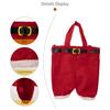 10pack Trousers Decoration Christmas Gift Bags New Fashion Christmas Candy Bag for Christmas Dinners