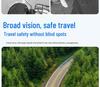 Dongwei A6 HD Electric Tricycle Adjustable Convex Rearview Mirror