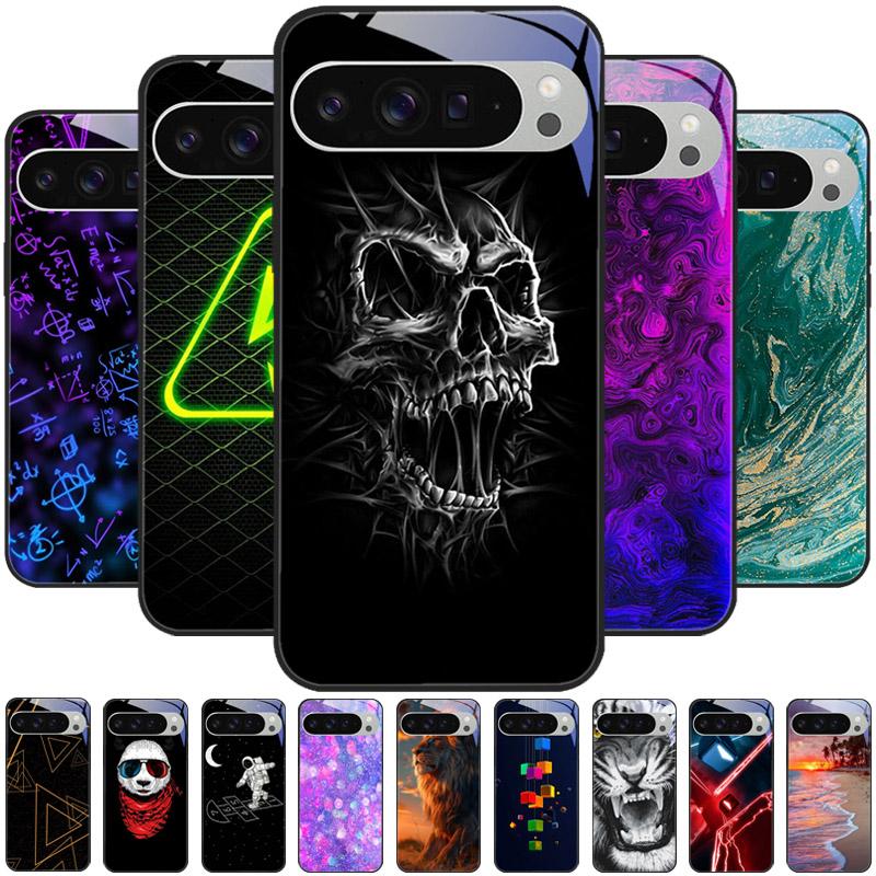 Für Google Pixel 8 8a Glas Handyhülle Pixel8 Pro Gehärtetes Glas Handyhülle Für Google Pixel 7a 7 Pro Pixel7 Stoßfeste Hüllen