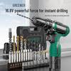 Lulin Cordless Electric Drill & Screwdriver Kit CN Plug (adapter Included)
