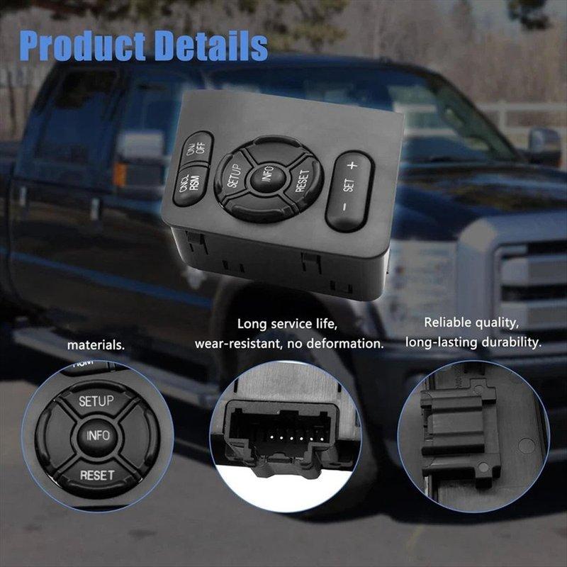 DTC2 BC3T-9E740-EEW Car Steering Wheel Cruise Control Switch for Ford LHD BC3T9E740EEW