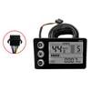 Electric Bike LCD Display Meter Waterproof Electric Scooters Panel Screen for Mountain Electric Bike Part