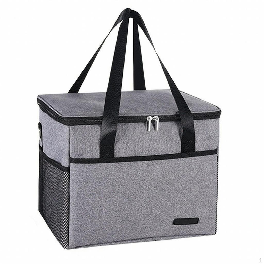 Insulated Cooler Bag Portable with Shoulder Strap Sturdy for Picnics