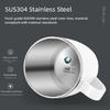 Reusable Stainless Thermal Cup With Lid Handle Portable Thermal Water Bottles Mug For Coffee Juice