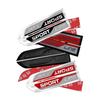 AAAIY1 2PCS Car Badge Side Fender Body Decor Metal SPORT LINE Emblem Sticker for Karoq Kodiaq Rapid Yeti Octavia Superb Fabia Skoda