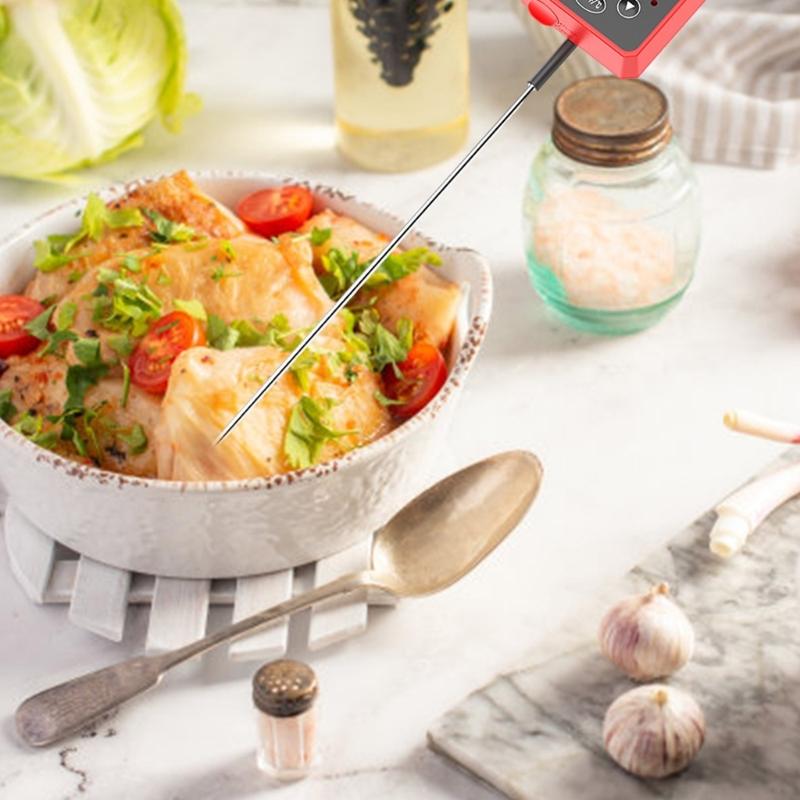 Fast  Read Digital Thermometers with Easy to Read Display Precisions Food Temperature Gauges for Cooking & Baking