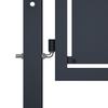 Portail de jardin - VIDAXL - Acier - 100 x 175 cm - Anthracite - Battant