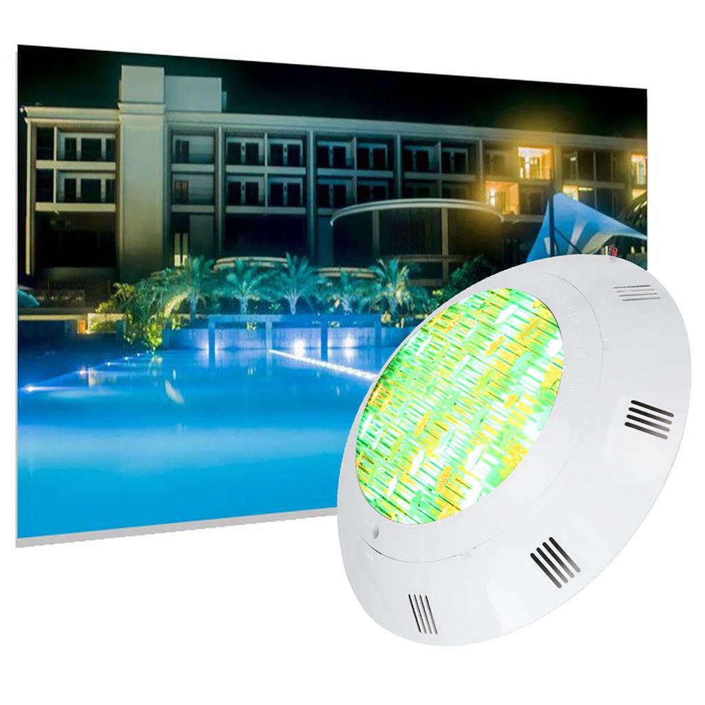 AC12V 72W 360LED Waterproof Pool Light Multicolor RGB Underwater Lamp with Remote Control