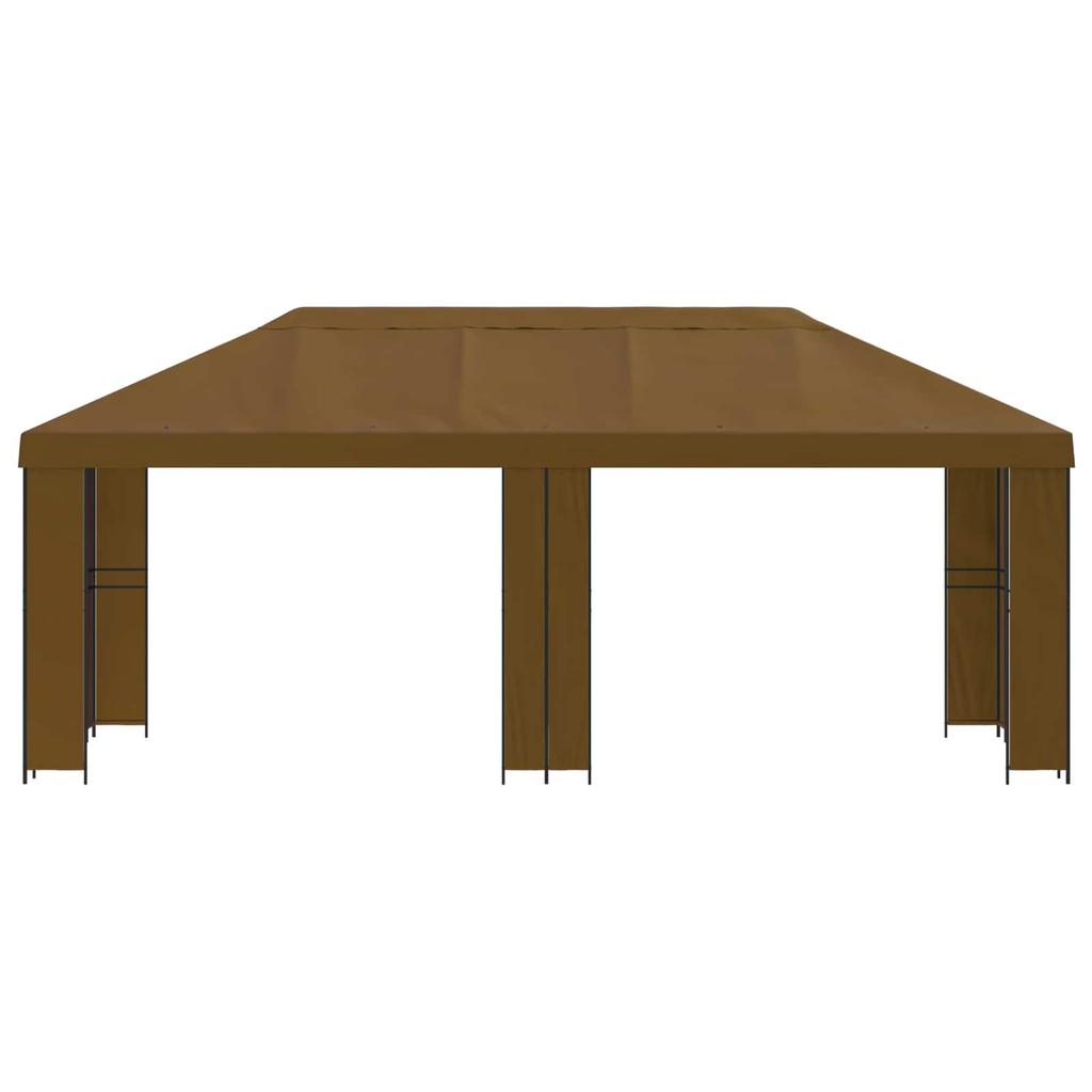 Garden Pavilion 6 X 3 M Taupe Polyester and Steel 190
