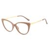 Women Pochromic Optical Glasses Men Anti Blue Light Cat Eye Eye Glasses Unisex Anti Radiation  Eyewear