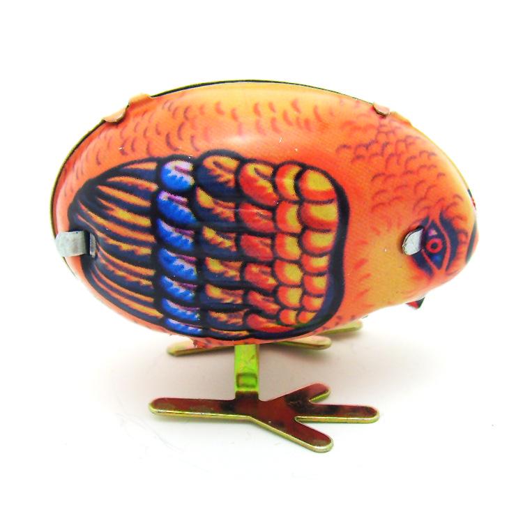 Chick Rice Eating Classic Retro 80s Wind-up Toy - Childhood Memories