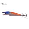 Shrimp Bait 5g/8cm Wood Luminous Realistic Fish Eye Sharp Hook Vivid Bright Color Fishing Universal Squid Jigging Artificial Wobblers for Sea
