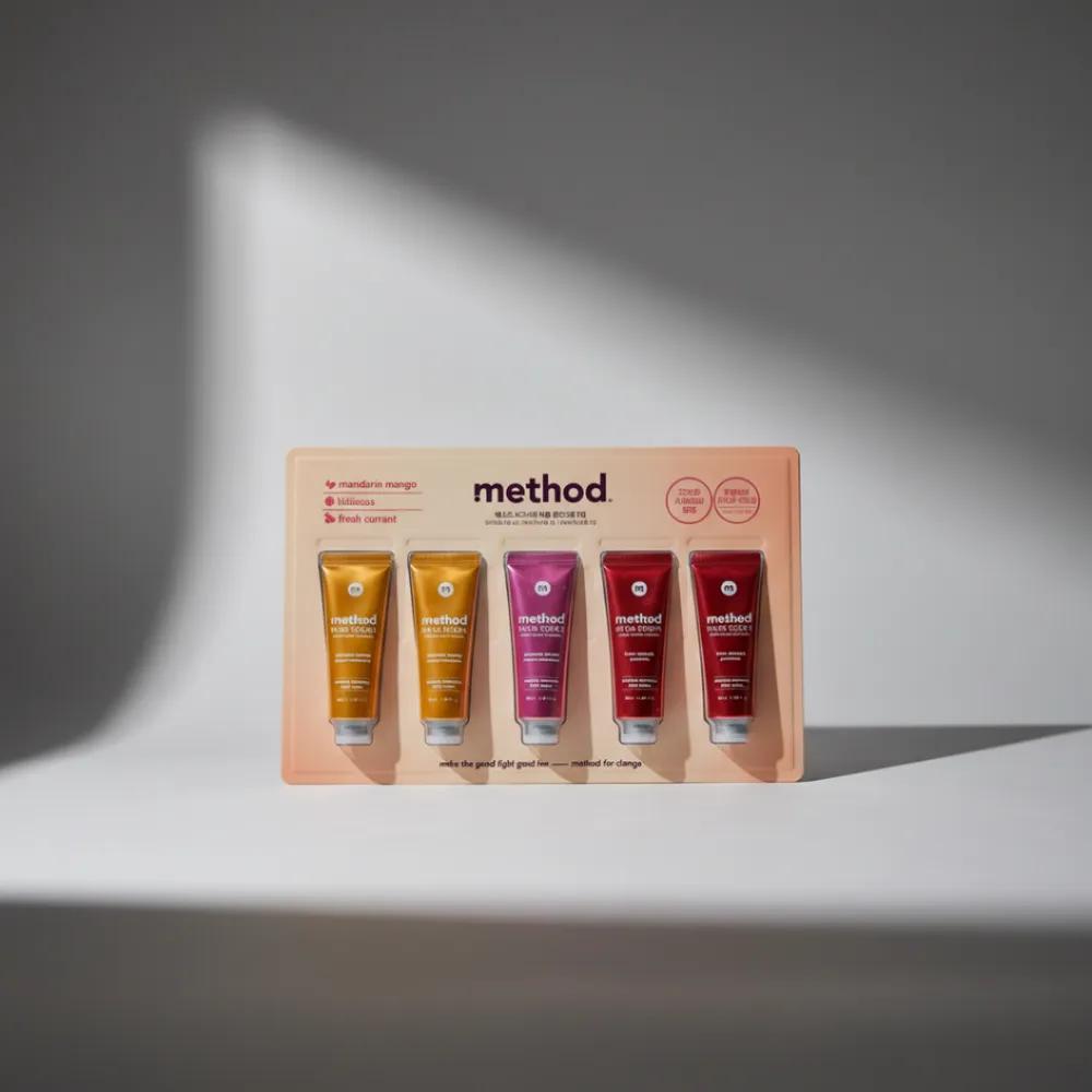 Method Hand Cream 50ml (Set of 5) Non-sticky and comfortable