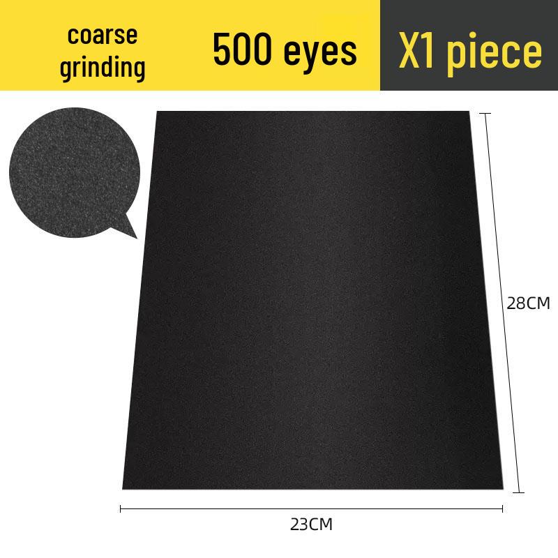 Ultra-Fine Adhesive Sandpaper for Polishing Corners, Walls, Wood, and Car Paint Surfaces