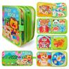 1 Set Children'S Cognitive Educational Enlightenment Unbreakable Felt Books Diy Farm Stories Toy Felt Cloth Book Busy Books