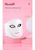 Cross-Border LED Red Light Photorejuvenation Face Mask - CE Approved Silicone Beauty Device with Large Red & Blue Light Panel