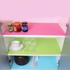 4Pcs Refrigerator Pad Reversible Washable Shelf Liner Odor Free Food Safe Anti Oil Anti Stagnant Water Heat Resistant 80C Fridge