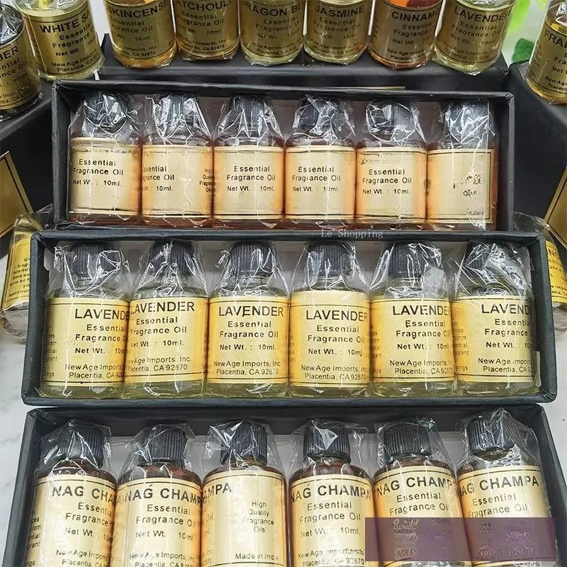 10ml Essential Oils/Rose Jasmine Patchouli Lavender Sacred Wood/Home Indoor Purify The Air and Soothe Invigorate The Spirit