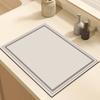 Nordic Washing Machine Dust Cover Dustproof Diatomite Mat Drain Pad Table Dish Drainer Coffee Drain Pad Anti Slip Bath Door Rug