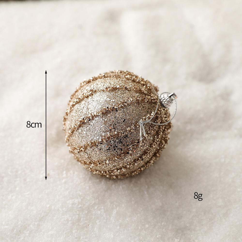 DIY Painted Foam Christmas Ornament: Snowflake & Irregular Pompon Balls