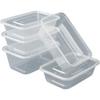 Disposable Rectangular Plastic Takeaway Containers