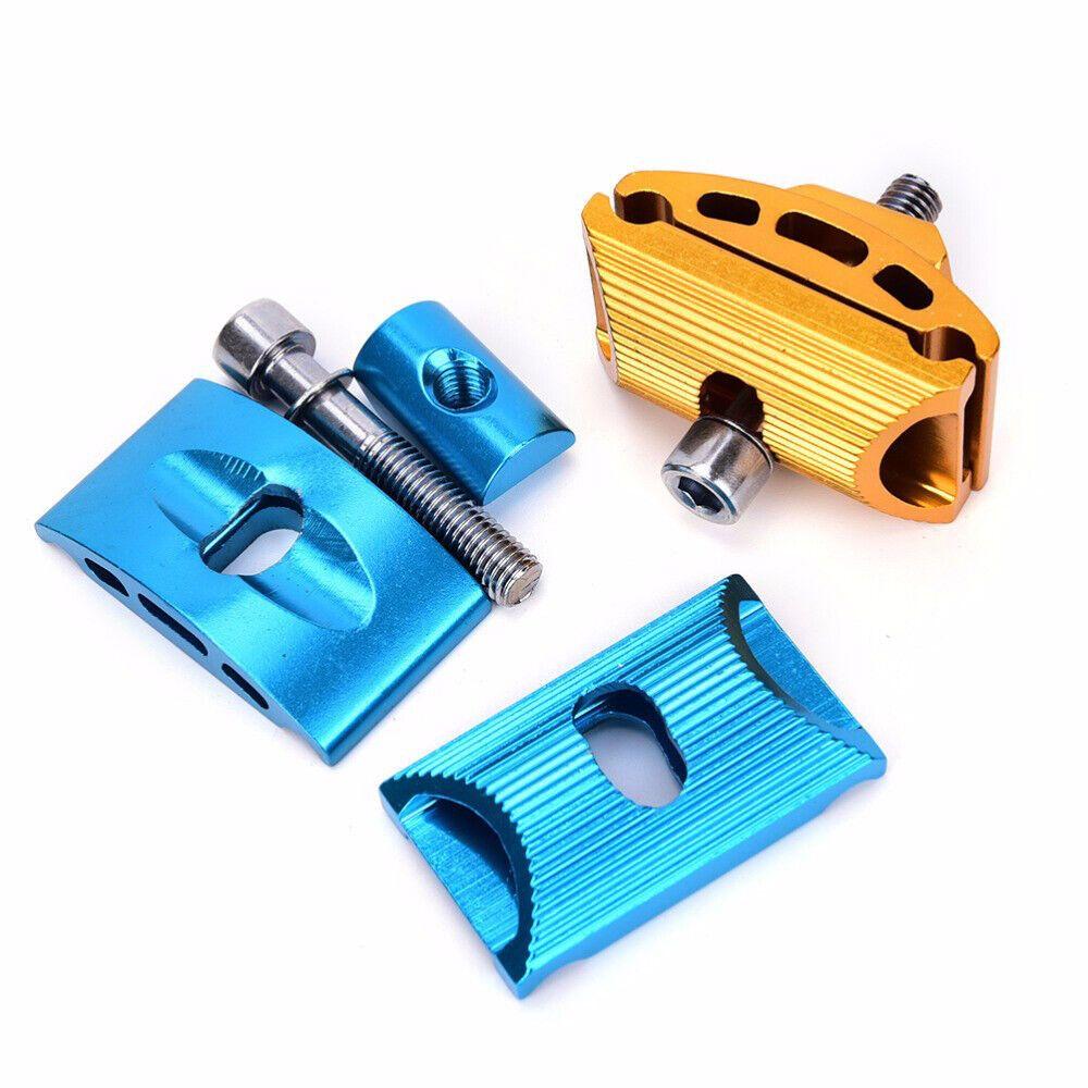 Outdoor Replaceable Saddle Head Bike Seatpost Clamps Pipe Head Tube Clamp Bicycle Screw Seat