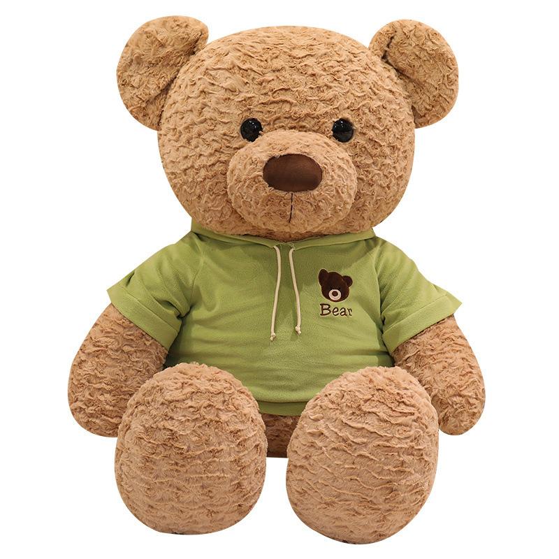 Cartoon Sweater Bear Doll Plush Toy Big Bear Hug Bear Doll Girl Company Soothing Doll