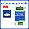 Industrial Grade RS485 To Analog Input Module with 2 or 4 Input Channels 4-20mA 0-5V 0-10V Signal Acquisition RTU Support