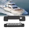 Power Distribution Terminal Block Busbar 12 Position Studs Distribution Block Bus Bar with Cover for   Yacht 48V  150A