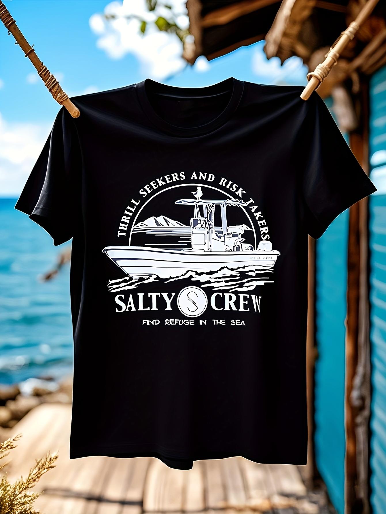 Salt Crew Heavy-Duty Maritime Graphic Tshirt Graphic Tshirt S