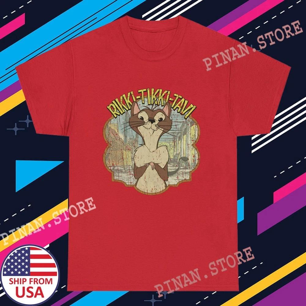 

Рикки-Тикки-Тави Ретро 70-х Мангуст Мужская Красная Размер S-5XL L
