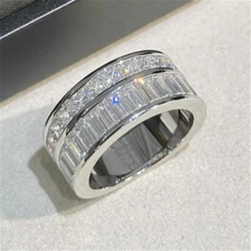 CopperTrend Classic High Quliaty Luxury Rings For Women Zircon Geometry Jewelry Gifts