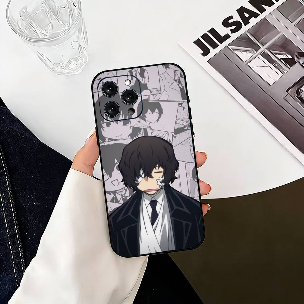 BSD D-Dazai Osamu   Phone Case Silicone Soft For IPhone 17 16 15 14 13 12 11 X XR Plus Pro Max Plus