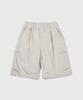 Kimwear Parachute Bermuda Sweat Shorts_Oatmeal