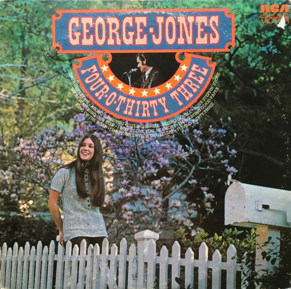 

LP Record GEORGE JONES - Four-O-Thirty Three LSP4785 RCA Victor 1972 US Country Used