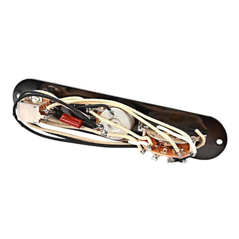 3 Way Guitar Control Plate Mounting Plate with Screws Compatible with Standard Style Electric Guitar Parts Replacement