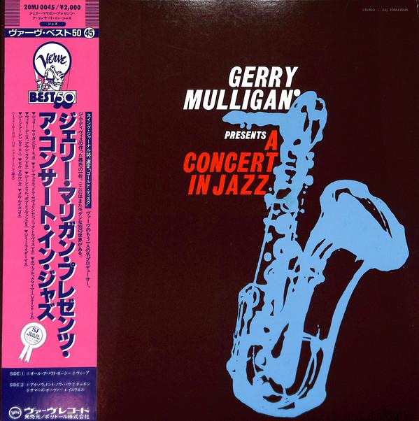 LP Record CONCERT JAZZ BAND - Gerry Mulligan Presents A Concert I 20MJ0045 VERVE 1985 Japan Jazz Used